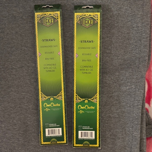 NWT Stanley Wicked for Good Glinda set (Tumbler, Straws, Straw Topper) - Picture 5 of 10